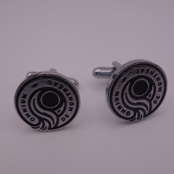 Omnium de Montreal Circle Cuff Links - Picture 2 of 14
